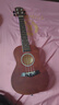 雅萨特奥23英寸尤克里里初学者学生成人男女乌克丽丽儿童入门四弦小吉他 23英寸水墨红+礼包 实拍图