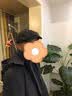 途尊（kingtrip）贝雷帽子爸爸帽秋冬老头帽男士中年鸭舌帽春秋老人男中老年八角帽 灰色 实拍图
