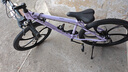 凤凰（Phoenix） 上海凤凰山地自行车成人男士女式学生变速宽胎越野赛车公路单车 铝架六刀轮紫【95%免安装】 26寸24速【全轴承+礼包】 实拍图