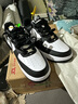 耐克NIKE板鞋男空军一号 AIR FORCE 1运动鞋DV0788-001黑白45 实拍图
