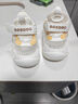 巴布豆（BOBDOG）学步鞋婴儿男女童宝宝鞋子1-3岁2夏季透气单网步前机能鞋防滑软底 b223米色【单网镂空】 18 码内长13.3cm 实拍图