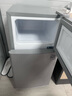 华宝小冰箱小型家用出租房用冷藏冷冻两用一级能效节能省电迷你宿舍寝室办公室二门电冰箱 一级能效-68L银色-三天约一度电 实拍图