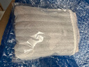 洁丽雅同款 挂式擦手巾卫生间 毛巾洗脸巾吸水不掉毛30*30 多条装 灰色+蓝色+粉色-优惠尝鲜装 3条 实拍图