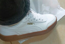彪马（PUMA）经典复古透气小白鞋男女简约百搭休闲板鞋CARACAL 369863 白-金色-06 37.5 实拍图