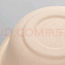 佳茉一次性纸碗350mL50只 可降解加厚一次性甘蔗浆碗户外烧烤野餐用品 实拍图