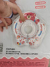 鲸保婴儿游泳圈 0-3个月脖圈 新生儿游泳圈宝宝洗澡颈圈K5013粉色中码 实拍图