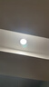 欧普（OPPLE）LED筒灯嵌入式孔灯吊顶灯超薄客厅漆白全铝 5瓦暖白开孔7-8.5cm 实拍图