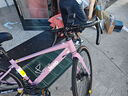Jeep吉普公路自行车铝合金变速自行车男女公路车学生通勤车单车-RS770 RS770-弯把-木槿紫 S码（适合身高150-165CM） 24速-休闲运动（基础款） 实拍图