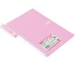 国誉(KOKUYO)进口B5笔记本子Campus便携轻薄Smart Ring活页本内含10张纸 粉色 RU-SP700LP 实拍图