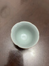 雅瓷汝窑主人杯单杯陶瓷功夫茶杯单个品茗杯冰裂天青色可养汝瓷葵口杯 汝窑葵口杯（一只） 50ml 1只 实拍图