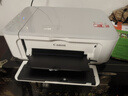 佳能（CANON） MG3680无线多功能打印机家用办公彩色照片打印复印扫描自动双面办公一体机 MG3680 白色（无线+打印复印扫描+自动双面） 套餐一：主机+黑色可加墨+3瓶黑色墨水+大礼包 实拍图