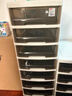 JEKO&JEKO抽屉式收纳柜化妆品收纳盒储物柜文件柜置物架夹缝柜咖色八层 实拍图