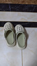 森馬洞洞鞋男夏季外穿踩屎感包头拖鞋青少年户外运动两用轻便沙滩凉鞋 薄荷曼巴（旗舰款） 38-39 实拍图