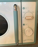 美的（Midea）小滋味微波炉家用小型 复古旋钮薄荷曼波风 一级能效平板变频轻音预制菜加热M1G1 实拍图