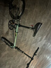 大行（DAHON）经典P8折叠自行车成人20英寸8速男女式通勤运动单车KBC083 消光灰绿【JD定制版】 实拍图