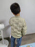 雅鹿2025新款儿童羽绒服短款男童女童宝宝羽绒内胆轻薄款洋气秋冬童装 豆绿 140 实拍图