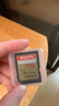 闪迪（SanDisk）32GB SD内存卡 4K V30 U3 C10 相机存储卡 读速100MB/s 写速60MB/s 高速连拍 微单/单反相机 实拍图
