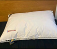 La Torretta枕头枕芯 羽绒枕 95白鹅绒枕头芯高弹星级酒店贡缎鹅绒枕头一只装 实拍图