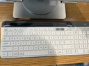 罗技（Logitech）时尚系列 K580 键盘 蓝牙键盘 办公键盘 无线键盘 便携超薄键盘 笔记本键盘 平板键盘 芍药白 实拍图