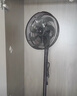 美的（Midea）【超级单品】七叶轻音立式电风扇家用柔风落地扇台式桌面小型风扇大风量节能摇头宿舍电扇 SAF30AB 实拍图