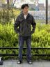 HIPANDA浴室速干防滑拖鞋男士EVA厚底静音居家室内洗澡耐磨 黑色 42-43 实拍图