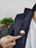 缔晶胸针女士高档胸花礼盒百搭时尚西服西装别针配饰秋冬大衣服饰配饰 实拍图