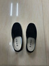 IQGD传统布鞋男老北京布鞋休闲低帮千层底一脚蹬老人鞋052 黑色 42码 实拍图