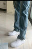 森马（Semir）森柔牛仔|牛仔裤女抓毛拖地裤显腿直2024冬季阔腿裤109724124001 实拍图