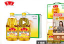 鲁花 食用油 5S 物理压榨 压榨一级 花生油 1.8L*2 礼盒 实拍图