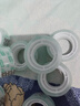 得力（deli） 胶带学生用细窄透明胶带强粘透明胶布1.8cm1.2宽改错题粘错字手工胶带儿童胶纸 【18mm】8卷（易撕高透明） 实拍图