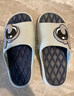 糖果涩男童凉拖鞋亲子软底夏季卡通防滑居家休闲室内户外踩屎感儿童拖鞋 灰色 36 -37码内长23cm 实拍图
