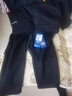 斐乐（FILA）官方男士长裤秋冬季款针织时尚直筒长裤子运动裤简约通勤休闲长裤 【加绒款】正黑色-BK S 165/76A 实拍图