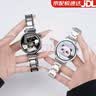 watchbond适用华为手表gt7表带gt6/5/4小米手表s5女款41mm金属18mm钢带智能女士窄版细款新款不锈钢带腕带 实拍图