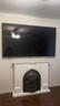 逸雪法式玄关壁炉柜取暖火焰壁炉欧式家用别墅客厅鸟笼炉芯壁炉装饰柜 长120*30*106cm黑加银鸟笼取暖炉 黑色柜体 实拍图