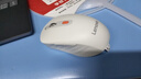 联想（Lenovo）无线蓝牙双模鼠标  便携办公鼠标 人体工程学设计 适用台式机一体机笔记本平板Howard白色 实拍图