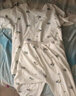 红豆儿童睡衣男女童春夏薄款纯棉家居服套装长袖裤空调服J3269水蓝120 实拍图