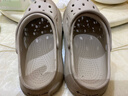 洁丽雅（Grace）洞洞鞋男士夏季户外开车凉鞋沙滩鞋EVA防臭外穿防滑手术室拖鞋男 实拍图