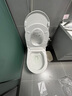 九牧（JOMOO）轻智能马桶家用马桶一体机虹吸无水压限制抗菌坐便器白魔方SQ8450 【旋风魔力泡】0压限制+脚感冲水 400mm(390以上选择) 实拍图