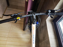 千里达M985山地车自行车禧玛诺21速油压碟刹青少年学生成人通勤上班单车 霞光银 21速 27.5*15 推荐150-170cm左右 实拍图