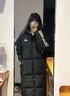 阿迪达斯adidas 男服 保暖长款冬装三条纹休闲连帽羽绒服 JG3840 L 实拍图