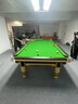 都格台球桌标准型钢库家用斯诺克商用成人球桌子中式黑八室内 9尺 银腿-【高配】-木库-大理石 实拍图