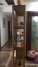 贡艺名居红木家具 非洲鸡翅木（学名：非洲崖豆木）博古架 仿古中式实木客厅隔断博物架 古董架 一个 120*30*200 实拍图
