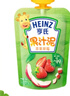 亨氏（Heinz）宝宝婴儿辅食水果苹果香芒香蕉黑加仑各3种口味果汁泥套装 120g*6 实拍图