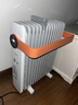 美的（Midea）【暖阳系列】取暖器/电热油汀/加热电暖器/立式电暖气/家用WIFI智能遥控防烫加湿恒温 HYW22KRB 实拍图
