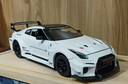 黑曼巴GTR 1:24白色小汽车模型男女小孩儿童玩具合金车模收藏摆件礼物 实拍图