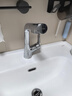 九牧（JOMOO）厨房水龙头洗菜盆水龙头台盆自来水龙头洗碗盆厨卫水槽冷热水龙头 A款-33080【双水花-亮银】 实拍图