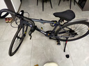 Jeep吉普公路自行车碟刹变速自行车男女学生公路车竞技代步车-RS730 RS730-公路把-高级灰-铝合金 M码（适合身高165-185CM） 16速-闸变一体-追求速度(高阶款) 实拍图