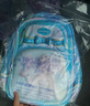 迪士尼（disney）书包小学生女1-3年级艾莎护脊四层大容量耐脏防泼水双肩包爱莎蓝 实拍图