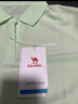 骆驼（CAMEL）速干透气运动短袖T恤男简约POLO衫 C13BA9L6003B5 藏蓝 XXL 实拍图
