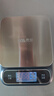 香山防水电子秤 台秤克称高精度0.1g 食物称菜秤 IPX6防水电池款 实拍图